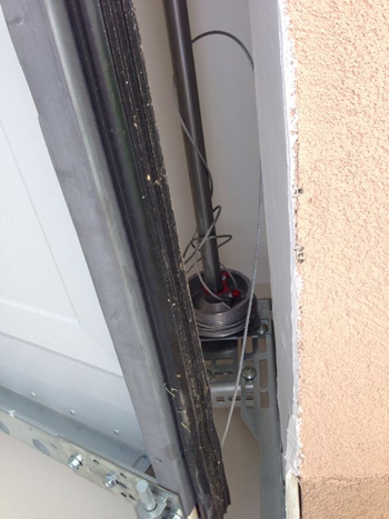 Garage Door Cable Snapped